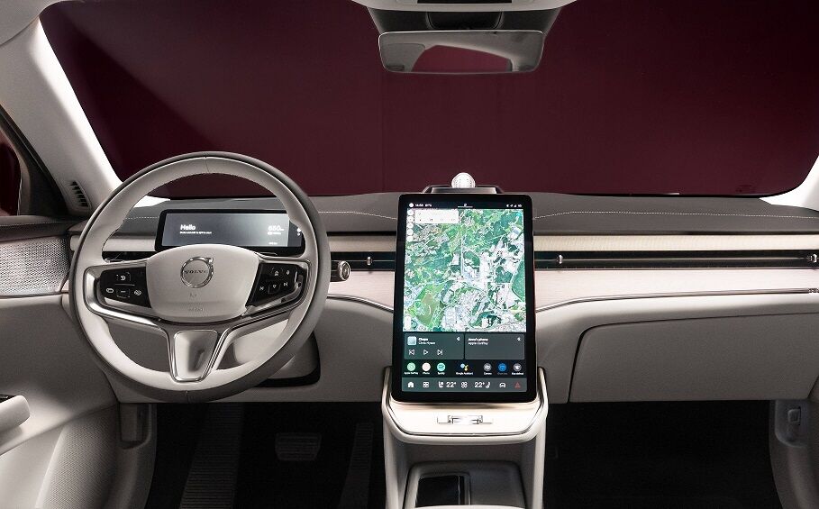 Volvo ES90 kojelauta
