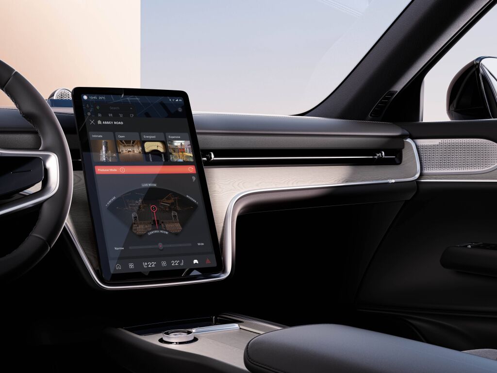 Abbey Road Studios Mode saa ensi-iltansa Volvo EX90:ssä