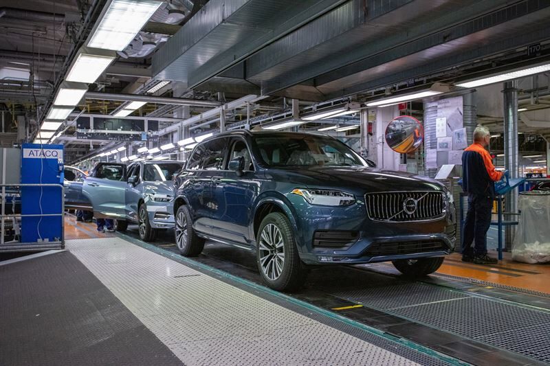 Volvo Carsin Torslandan-tehtaasta yhtiön ensimmäinen ilmastoneutraali autotehdas