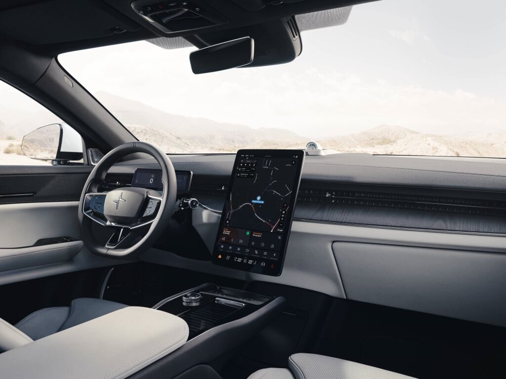 Polestar 3 sisältä